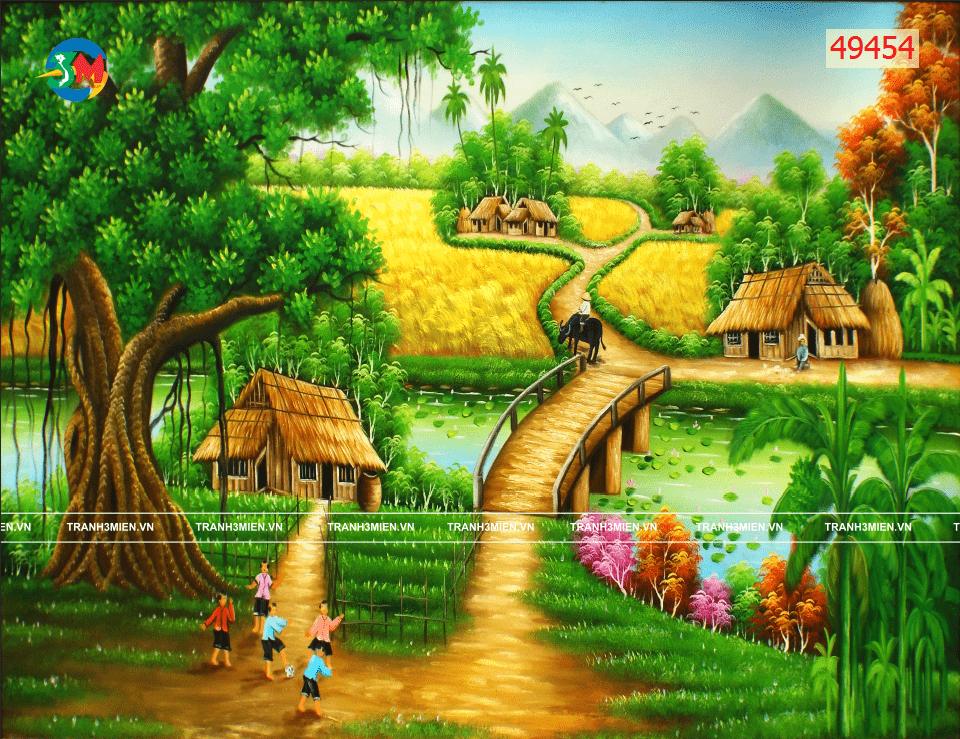 TRANH ĐỒNG QUÊ 49453