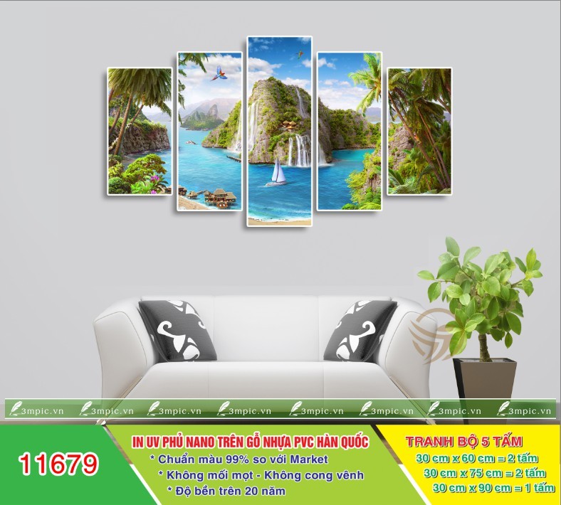 Tranh Treo Tường Bộ 5 11679