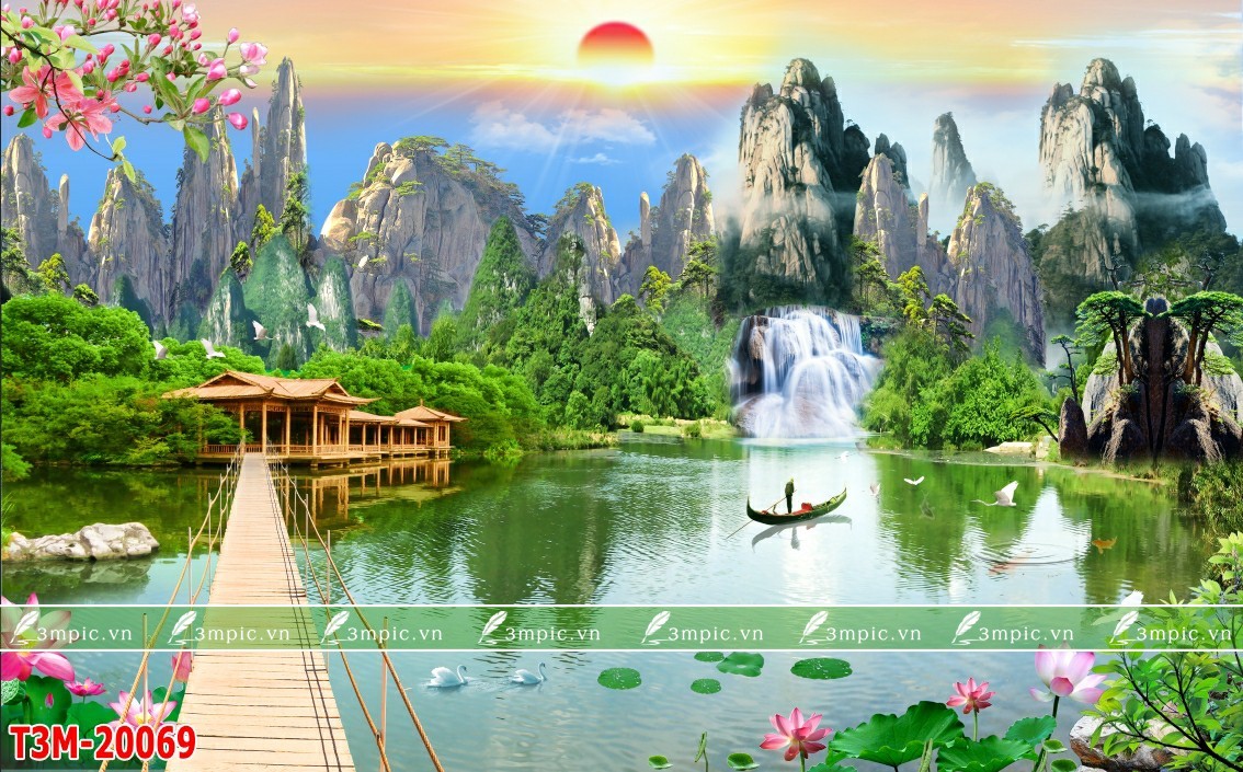 Tranh Con Đường 3D 20069