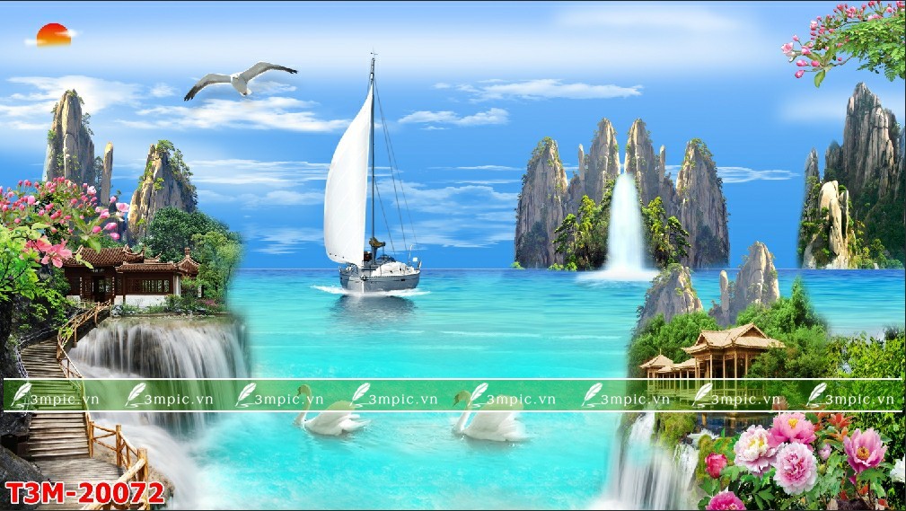 Tranh Con Đường 3D 20072