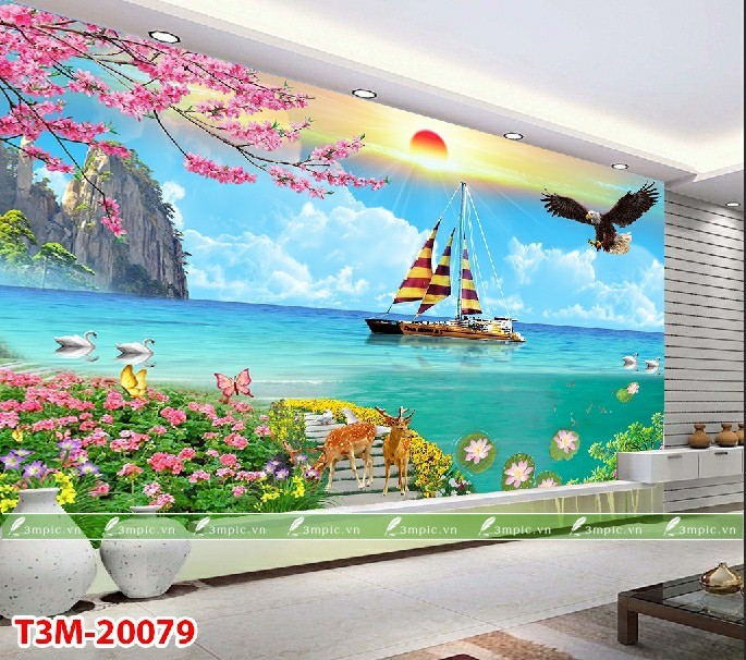 Tranh Con Đường 3D 20079