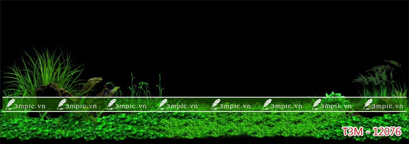 Tranh Bể Cá 3D 12076 
