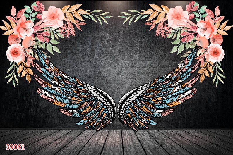 Top 50 mẫu tranh dán tường 3d đôi cánh thiên thần đẹp nhất
