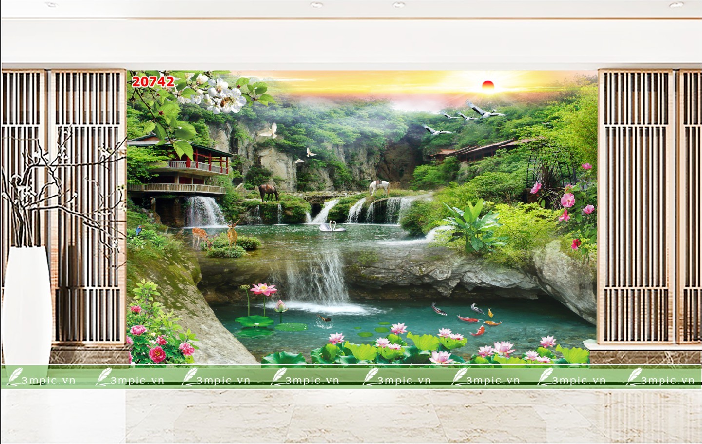 TRANH PHONG CẢNH 3D 20742