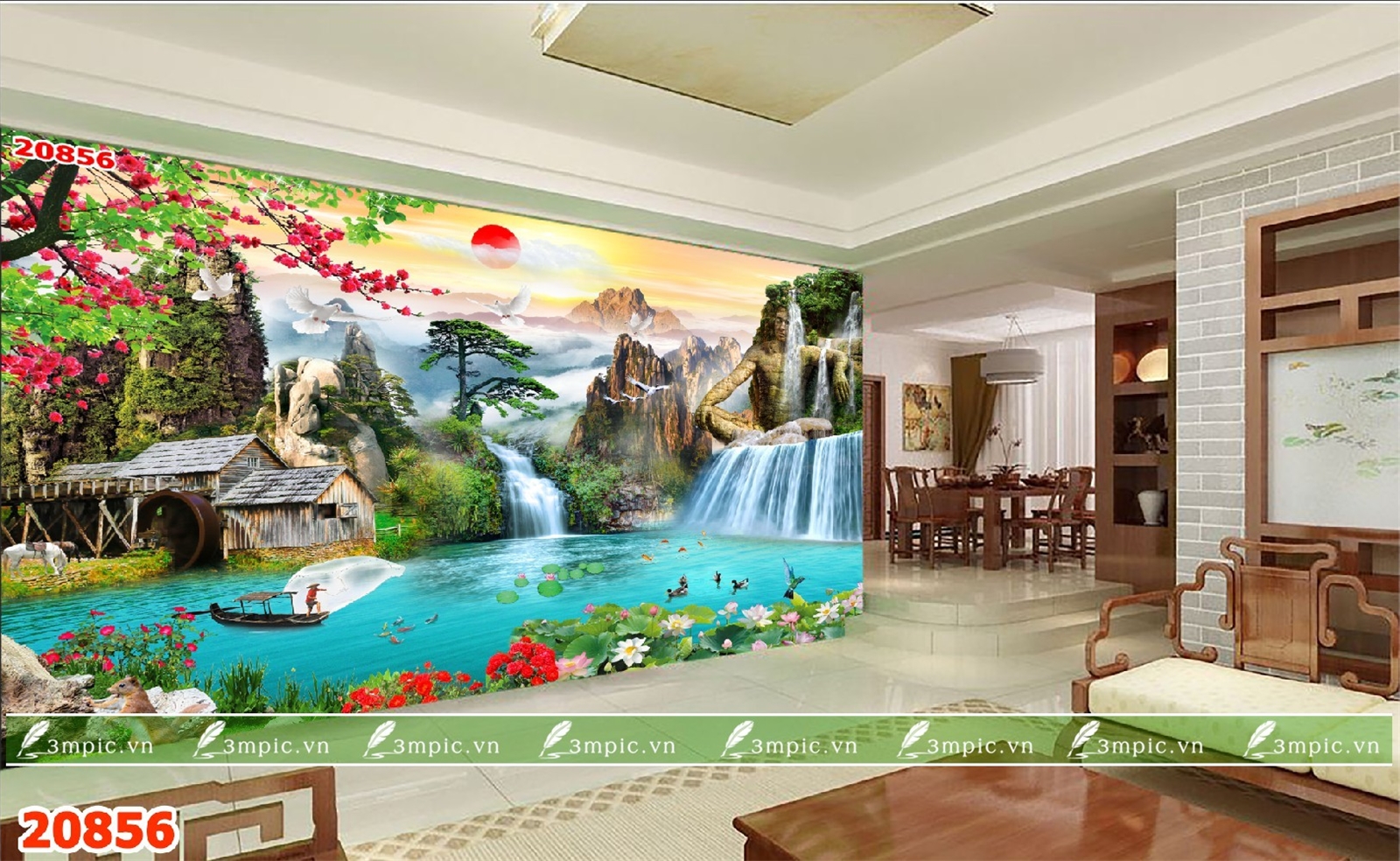 TRANH PHONG CẢNH 3D 20856