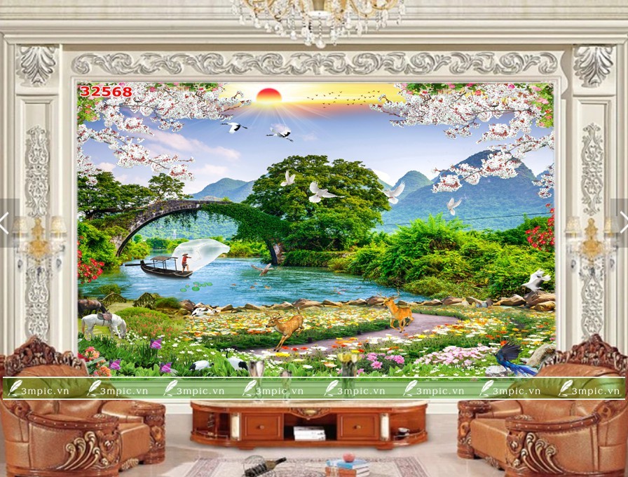 TRANH PHONG CẢNH 3D 32568