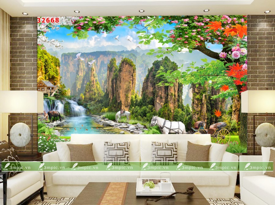 TRANH PHONG CẢNH 3D 32668