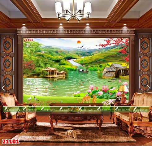 TRANH PHONG CẢNH 3D 21101