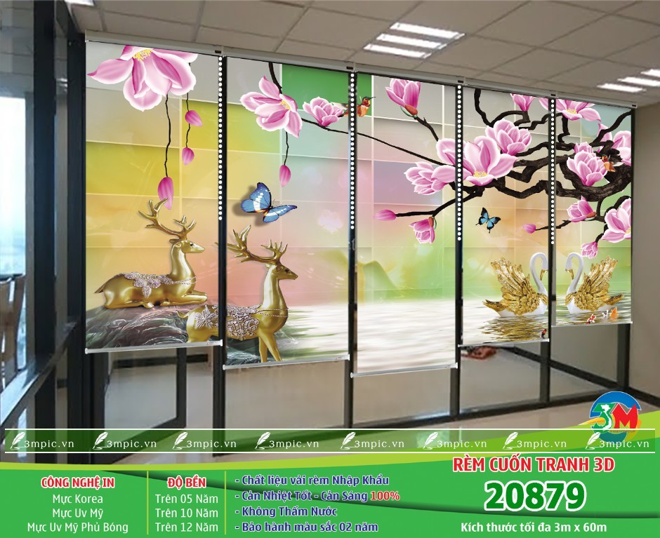  Rèm Cuốn Tranh Hiện Đại 20879