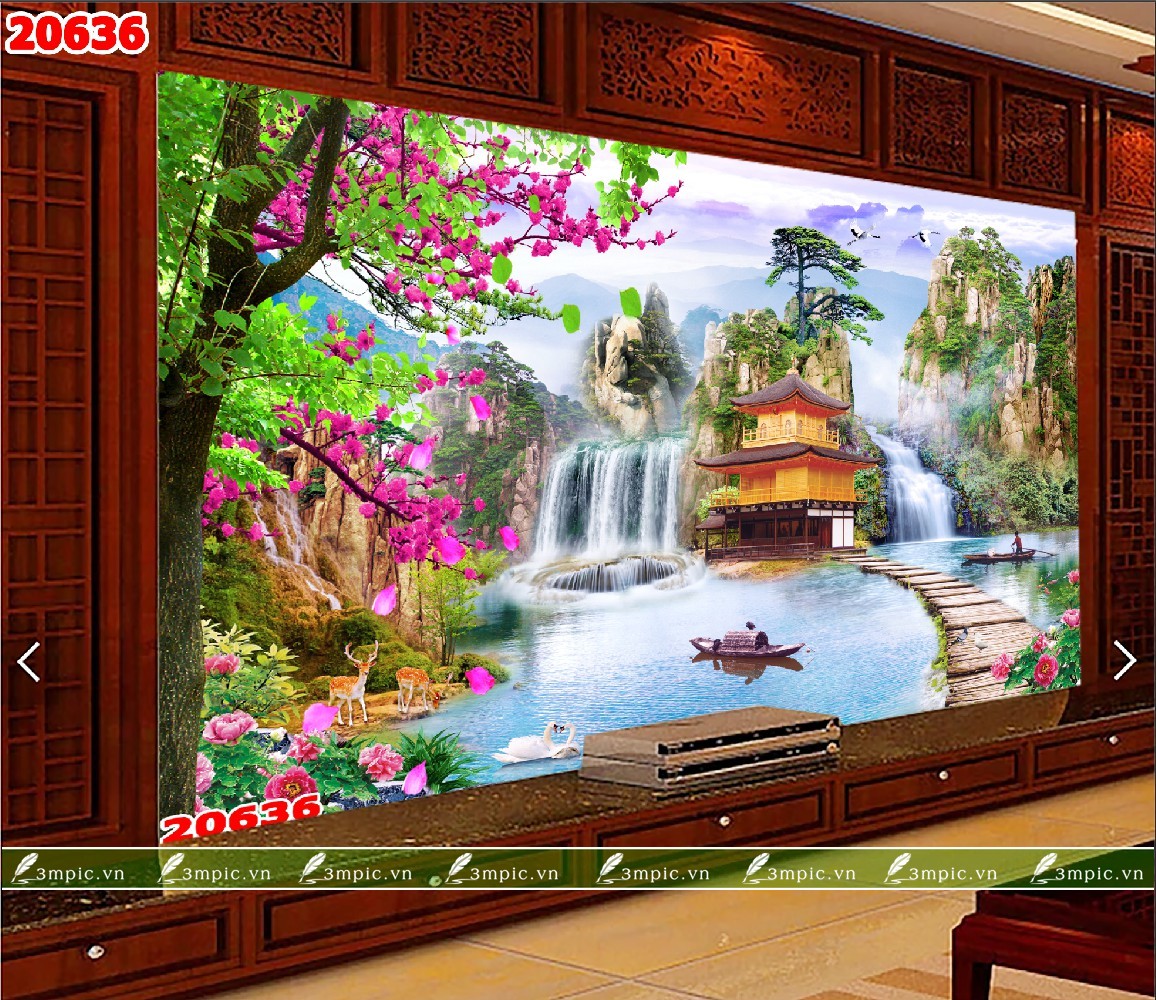 TRANH SƠN THỦY 3D 20636