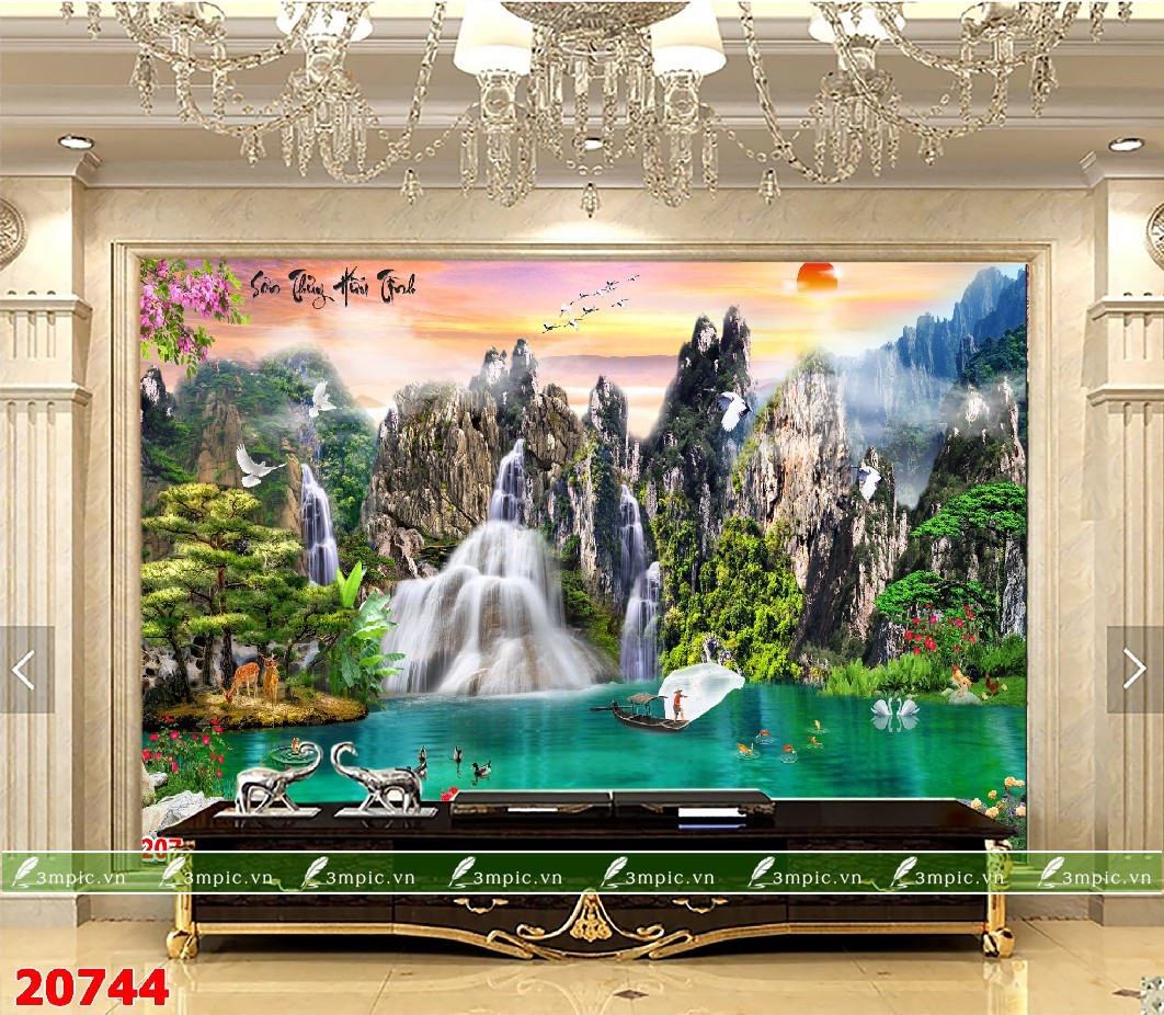 TRANH SƠN THỦY 3D 20744