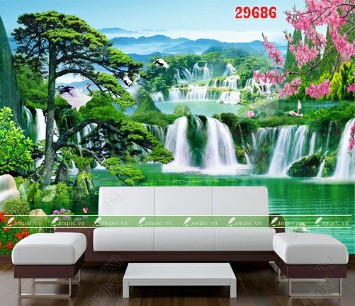 Tranh Sơn Thủy 3D 29686