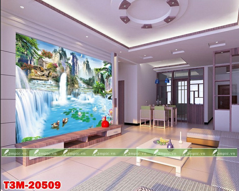 Tranh Sơn Thủy 3D 20509