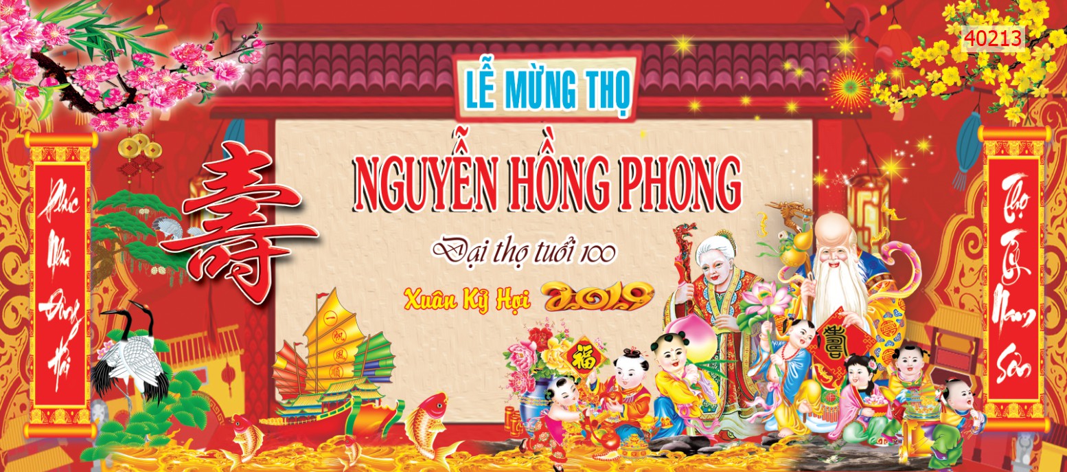 Tranh Mừng Thọ 40213