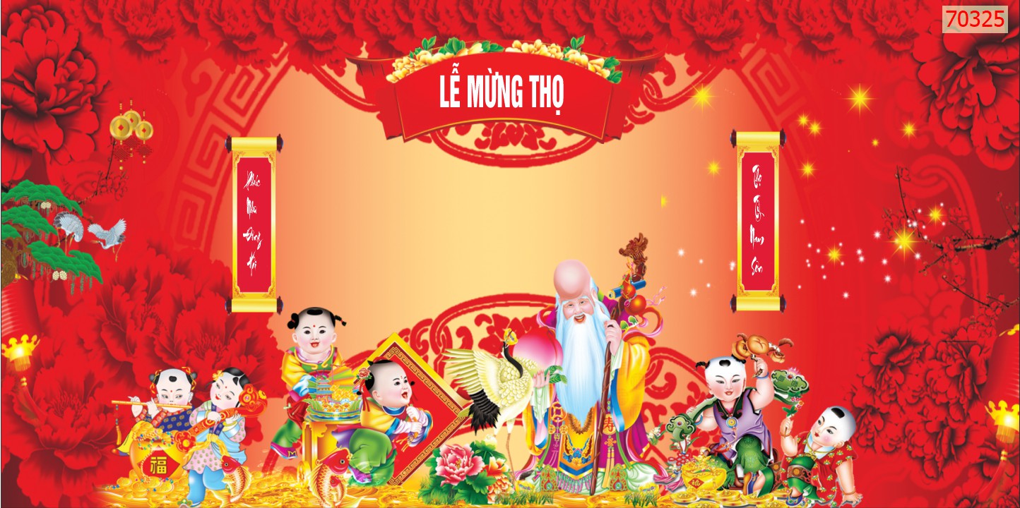 Tranh Mừng Thọ 70325