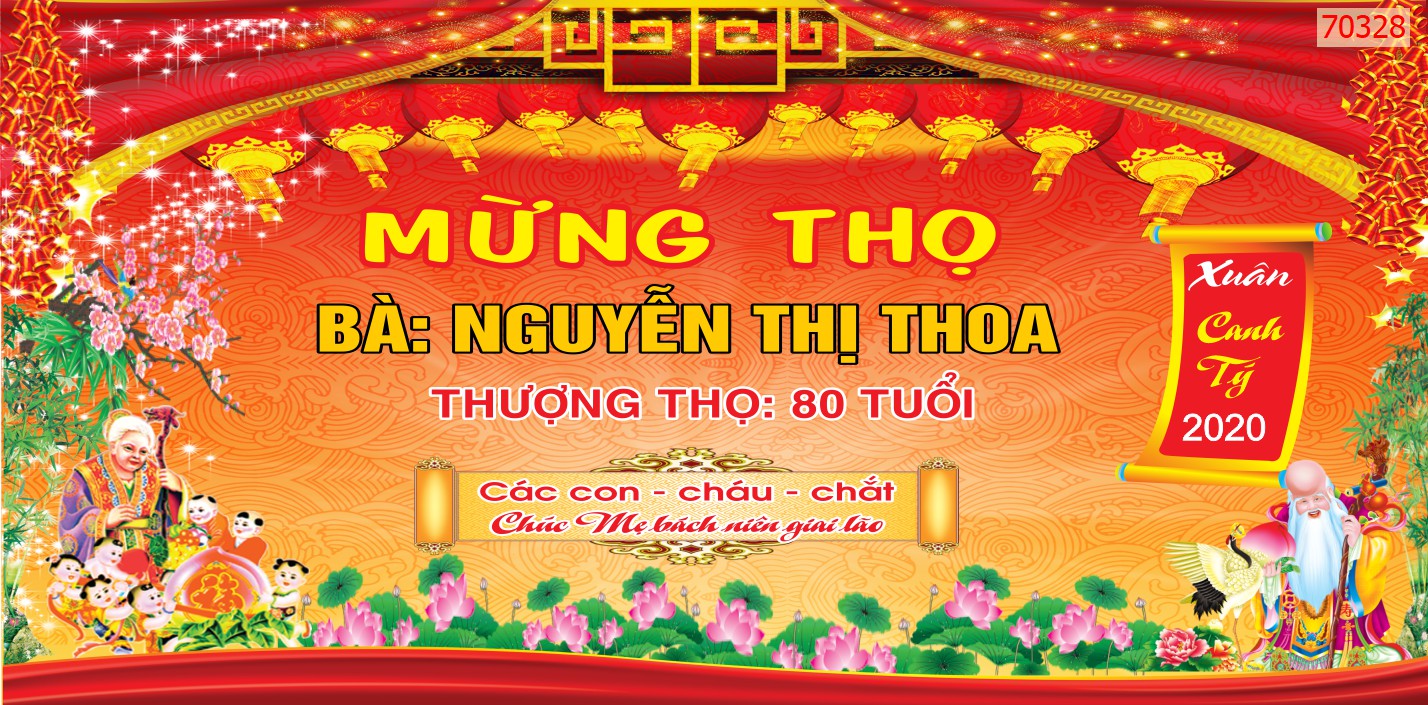 Tranh dán tường 3D phòng khách, tranh mừng thọ, tranh dán tường phố cổ… Với phông mừng thọ 2024, bạn sẽ có được bộ trang trí tuyệt đẹp trong ngày lễ mừng thọ. Sản phẩm sẽ được đảm bảo chất lượng và độ bền cao để bạn có thể lưu giữ những khoảnh khắc tuyệt vời nhất.