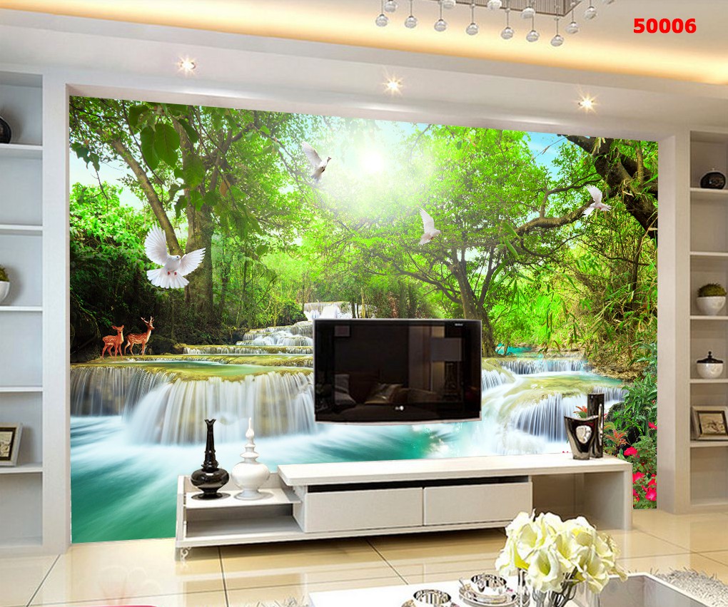 Tranh Thác Nước 3D 50006