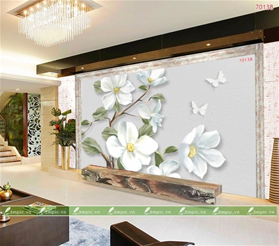 Tranh dán tường Hoa 3d;Tranh dán tường đẹp;Tranh 3d đẹp ;Tranh đẹp;Tranh dán tường 3d phòng khách;Tranh dán tường 3d hiện đại;Tranh dán tường phong thuỷ;Tranh dán tường phòng khách;tranh dán tường đẹp nhất;