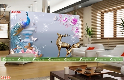 tranh dán tường 3D phòng khách; Tranh Công Phượng 3D; tranh dán tường sơn thủy 3D; tranh dán tường 3D; tranh dán tường 3D đẹp; bán file tranh cung cấp file tranh; 3mpic.vn