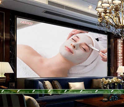 tranh dán tường 3D phòng khách; Tranh SPA; tranh dán tường sơn thủy 3D; tranh dán tường 3D; tranh dán tường 3D đẹp; bán file tranh cung cấp file tranh; 3mpic.vn