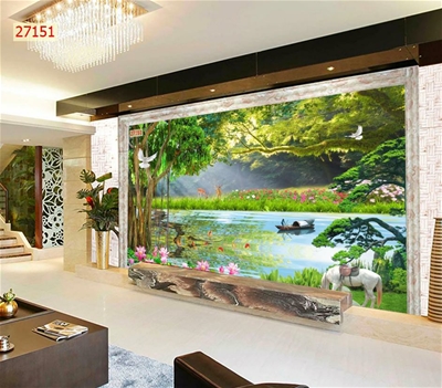 tranh 3D phong cảnh; tranh 3D sơn thuỷ; tranh 3D; tranh 3D đẹp; 3mpic.vn